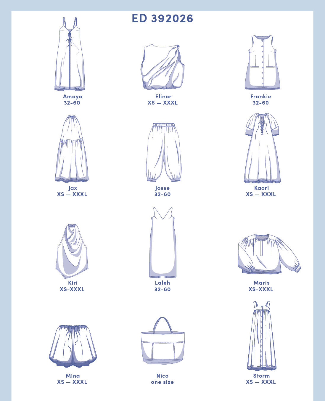 Overview line drawings (3)